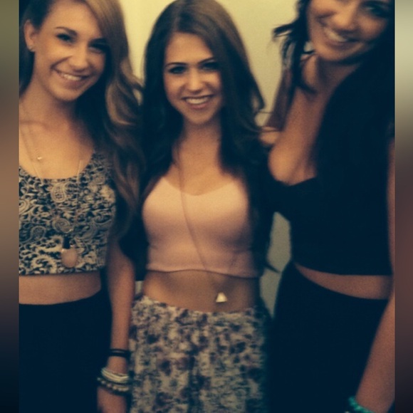 Topshop pink crop top - Picture 4 of 4